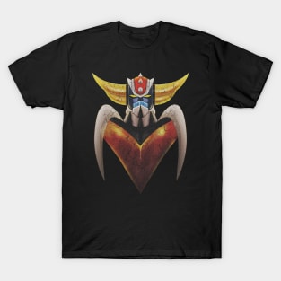 Grendizer The Ufo Robo Distressed Style T-Shirt